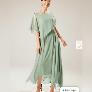 NWOT Ethereal Dress Sage Green